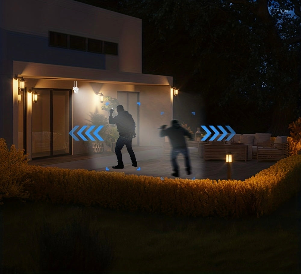 HD ProLite™ | Elite 1080P Wifi-beveiligingscamera met 360-graden zicht