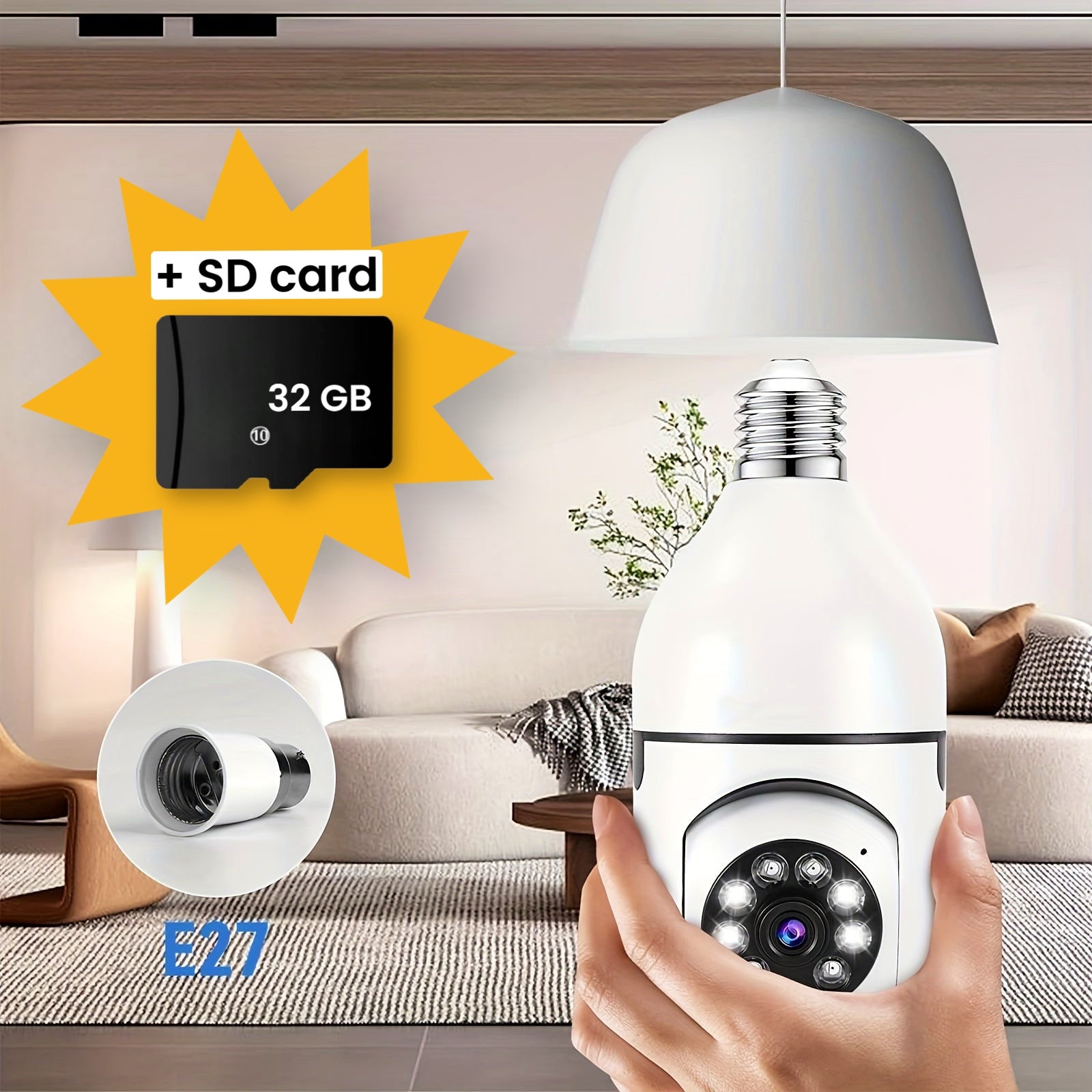 HD ProLite™ | Elite 1080P Wifi-beveiligingscamera met 360-graden zicht
