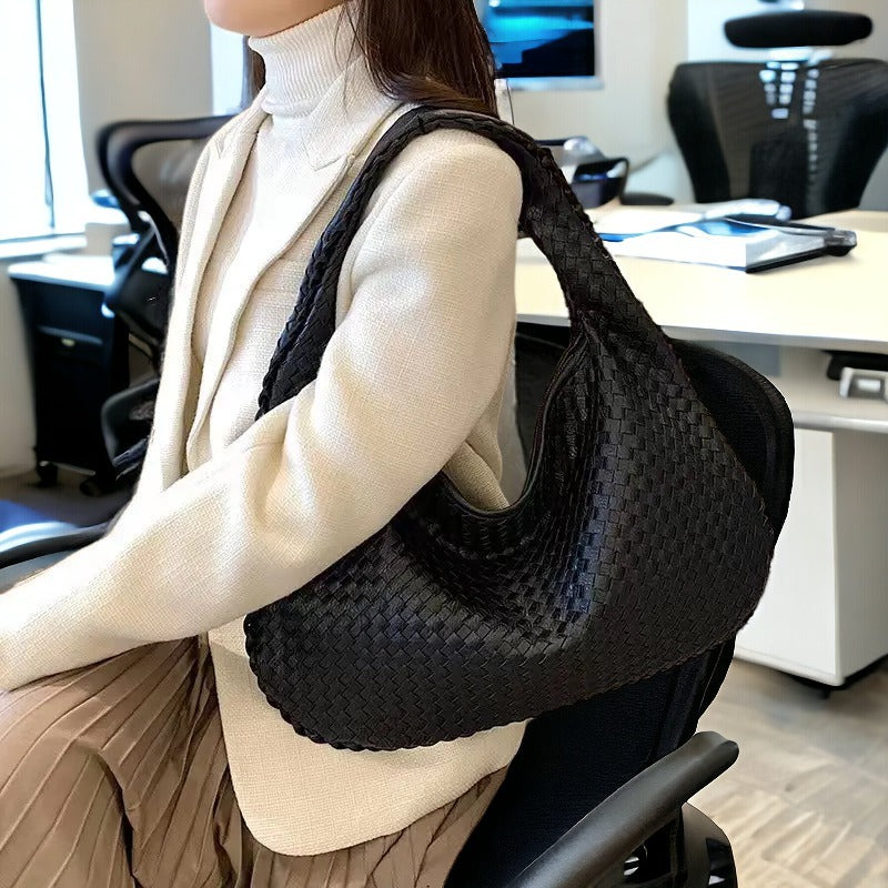 Grace™ | Intrecciato-geweven schoudertas