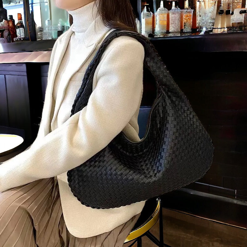 Grace™ | Intrecciato-geweven schoudertas