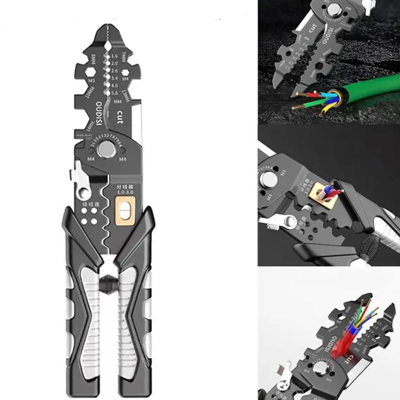 25-in-1 Multifunctionele Elektriciens Tang - Duurzaam Chroom Vanadium Staal