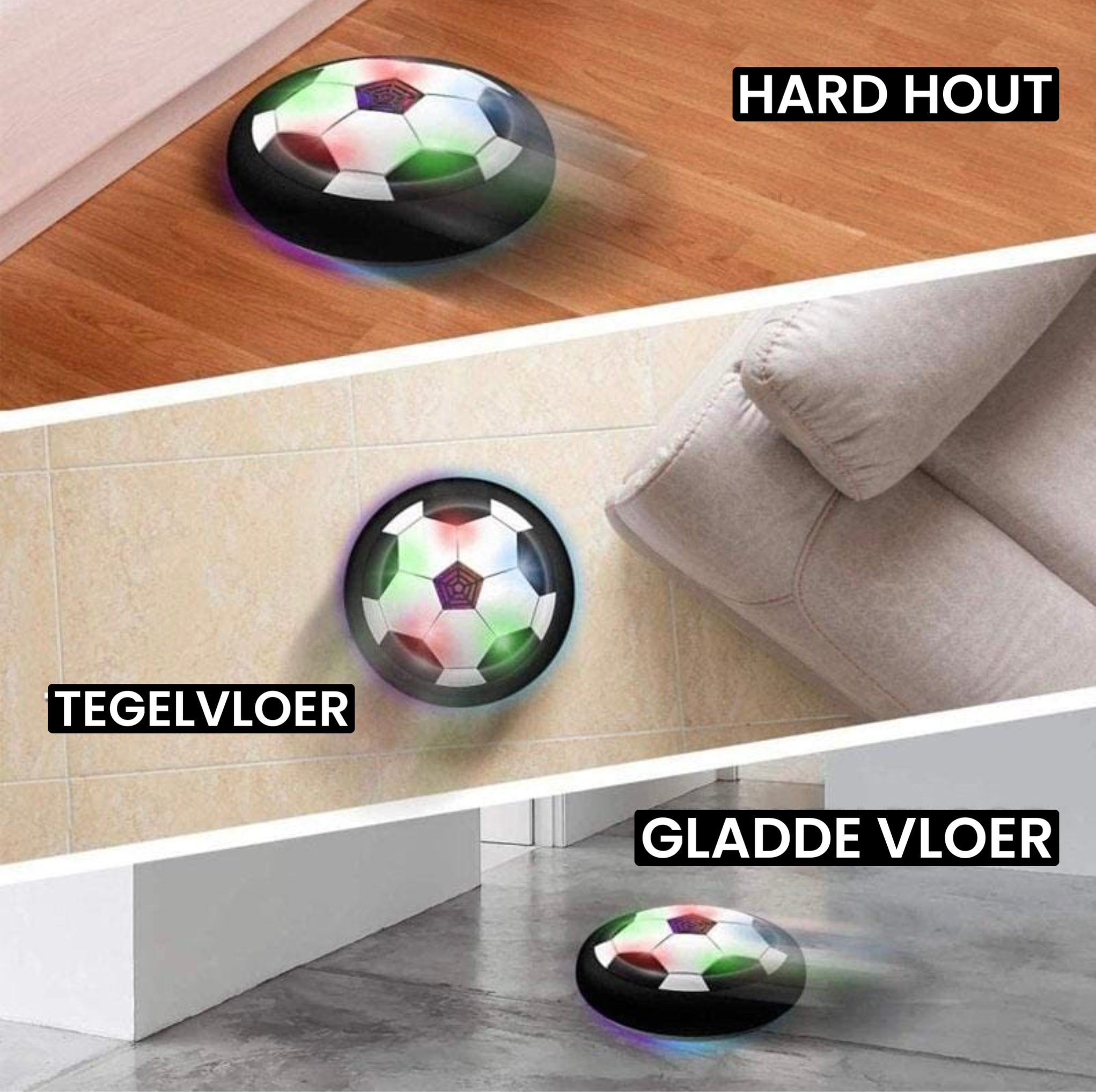 Glow™ | Zaalvoetbal met LED-lampjes