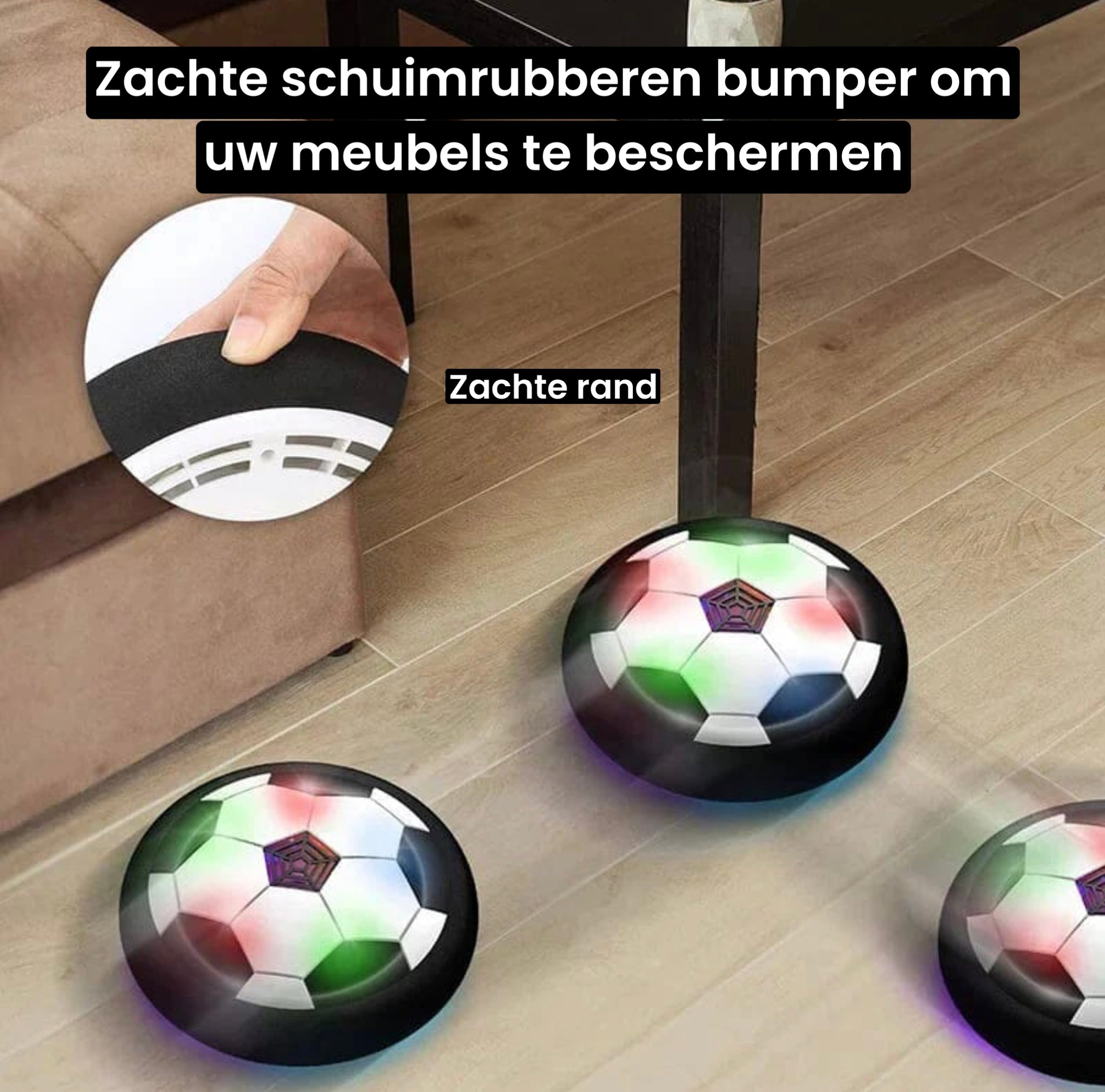 Glow™ | Zaalvoetbal met LED-lampjes