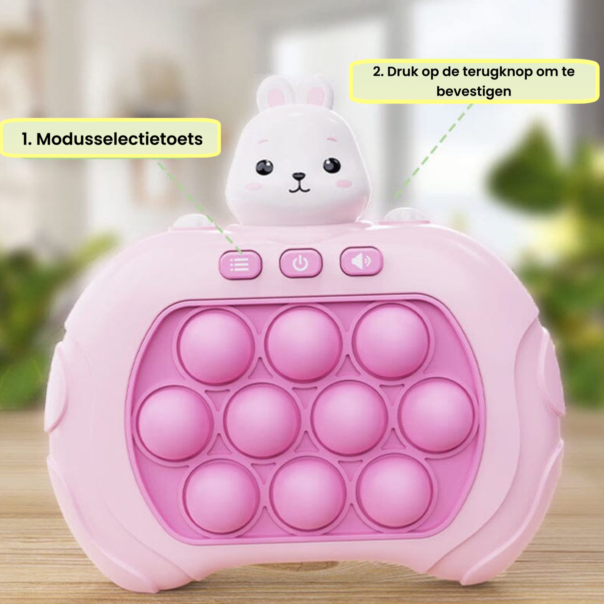 BubbelFun™ | Pocket Bubbel Spel voor Kinderen