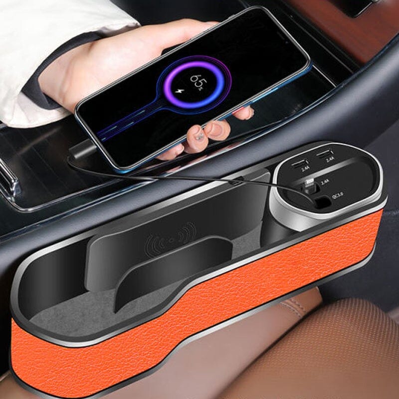 Lading Plus™ | Opbergdoos voor Draadloze Oplaadfunctie in Autostoel