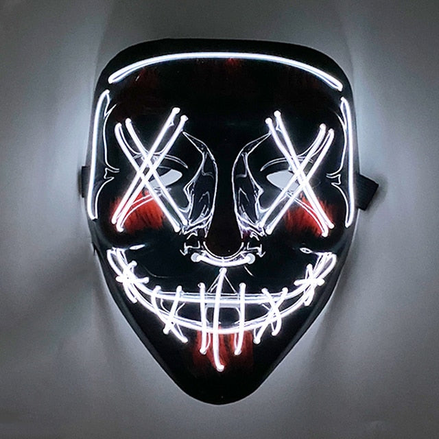 MysticGlow™ | LED Halloween Masker