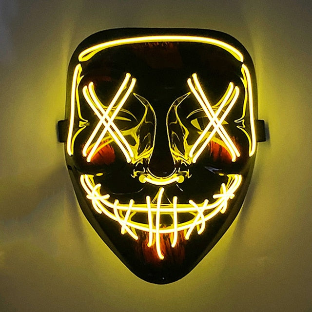 MysticGlow™ | LED Halloween Masker