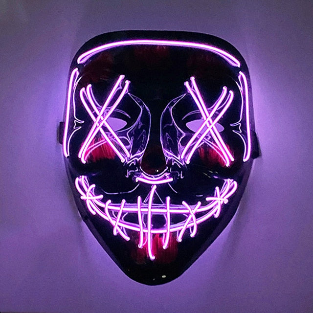 MysticGlow™ | LED Halloween Masker