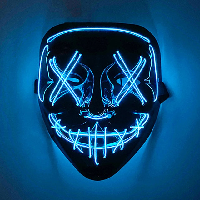 MysticGlow™ | LED Halloween Masker